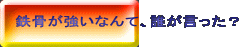 鉄骨が強いなんて、誰が言った?